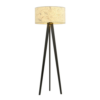 Stylowa lampa podłogowa z jasnym kloszem ASTON 1150/LP3