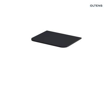 Oltens Hamnes blat naszafkowy 60 cm czarny mat 63012300