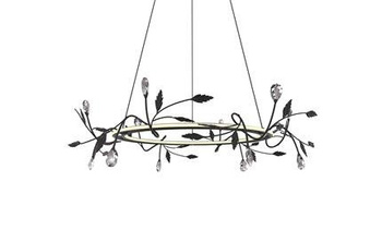 LAMPA SUFITOWA WISZĄCA CANDELLUX APETI GIAROS LED CZARNY 4000K