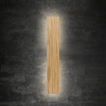 Tavola long długi kinkiet 50cm drewno 2xG9
