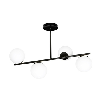 Lampa podsufitowa 4x40W czarny żyrandol 1020/4 BIOR 4