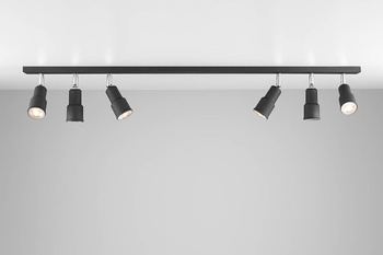 PLAFON ASPO 6 BLACK (2 x 3)