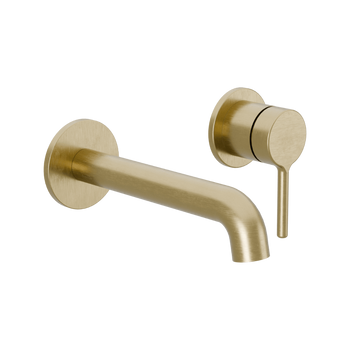 Delta PI bateria umywalkowa podtynkowa, złoty szczotkowany