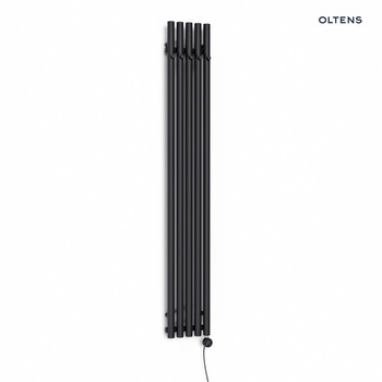 Grzejnik elektryczny Oltens Stang (e) 180x26 cm czarny mat 55117300