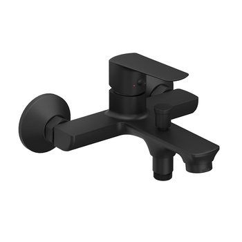 Ravak Bateria wannowa naścienna Ravak Life LF 022.20 czarna X070479