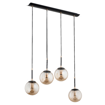Asymetryczna lampa 4-punktowa SEBIA 61064 z kloszami