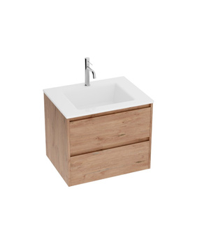 Zestaw szafka + umywalka 60cm  DSM Tulsa Wood