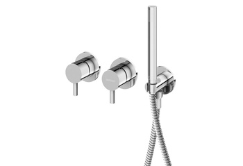 Bateria wannowo-prysznicowa z 2 wyjściami chrom
QW260A