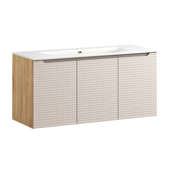 Zestaw meblowy 120cm z umywalką meblową SKY Luxor Beige – set-lxb 120cm d sky