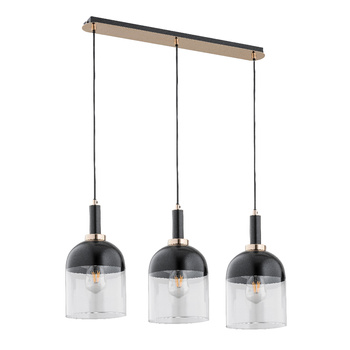 Loftowa listwa sufitowa 3-punktowa VENTO 62188 CZARNA