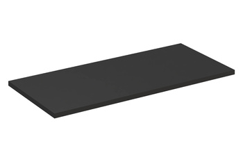 Blat 120 cm Czarny Mat Comad (BLACK 89-120-46 L)