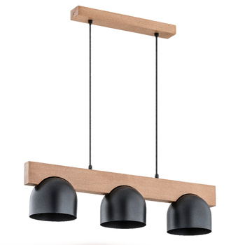 Listwa sufitowa 3-punktowa GROS 62089 z elementami drewna