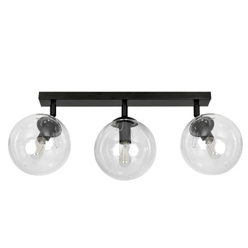 Lampa sufitowa przeźroczyste klosze 3x40W E14 776/3 TOFI 3