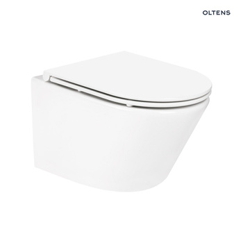 Oltens Jog Kort miska WC wisząca PureRim SmartClean biały połysk 42527000