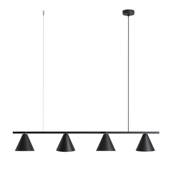 LAMPA WISZĄCA FORM 4 BLACK
