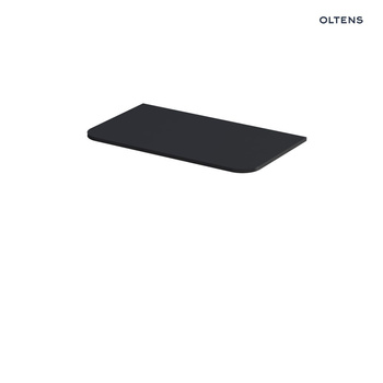 Oltens Hamnes blat naszafkowy 80 cm czarny mat 63013300
