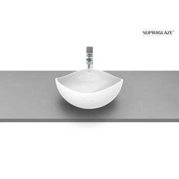 OHTAKE Umywalka nablatowa 37,5x37,5x17,5 cm Supraglaze®