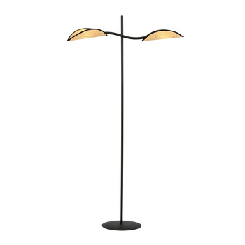 Ratanowa lampa podłogowa LOTUS 1108/LP2