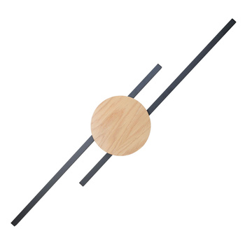 Kinkiet LED nowoczesny Java Black Wood 2 1369 TK Lighting