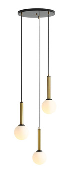 LAMPA WISZĄCA RINN 3 BLACK