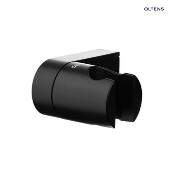 Oltens Gide uchwyt prysznicowy z regulacją czarny mat 37402300