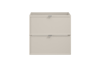 Szafka łazienkowa Comad 60cm 2 szuflady Kaszmirowy Mat – BELLA CASHMERE 82-60-46-2S