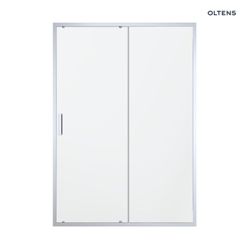Oltens Fulla drzwi prysznicowe 100 cm wnękowe chrom błyszczący/szkło przezroczyste 21200100