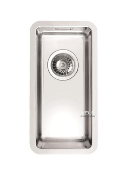 ALVEUS KOMBINO 10 zlewozmywak stalowy satynowy podwieszany  1100233