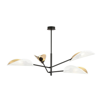 Duża biała lampa sufitowa 4-punktowa VENE 1159/4