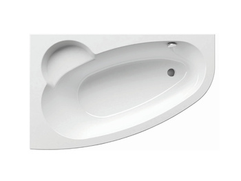 Wanna Ravak C461000000 – Akrylowa wanna asymetryczna Ravak Asymmetric 160x105 L snowwhite