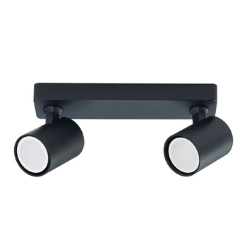 Spot Snow 2 czarny 2xGU10