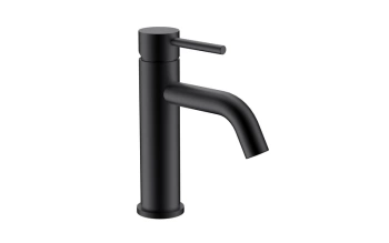 Bateria stojąca umywalkowa niska Veo II czarna