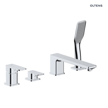 Oltens Hadsel bateria wannowo-prysznicowa nawannowa 4-otworowa chrom 34203100