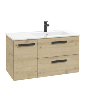 Szafka pod umywalkę – Faro D90 – szafka wisząca Defra w kolorze Dąb (001-D-09004)