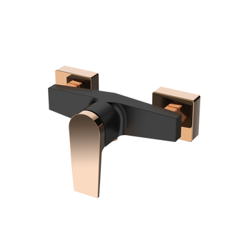 BATERIA NATRYSKOWA MIDNIGHT INVENA TREND, BLACK/ GOLD ROSE