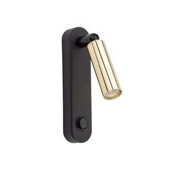 Kinkiet Enza Black Gold 6623 TK Lighting