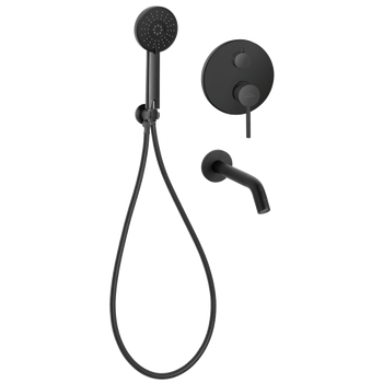 ZESTAW WANNOWY PODTYN Z BATERIĄ PODTYNKOWĄ 2-FUNKCYJNĄ DAFNI CZAR