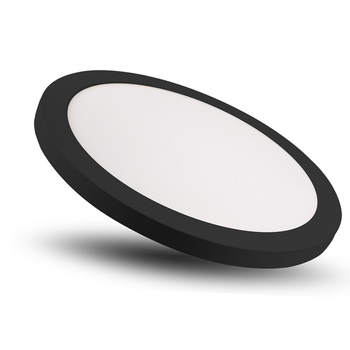 Plafon York czarny 2w1 LED 4000K