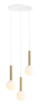 LAMPA WISZĄCA RINN 3 WHITE