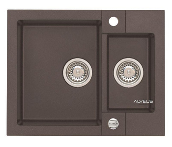 ALVEUS ROCK 80 zlewozmywak granitowy chocolate  4218003