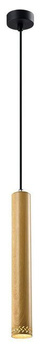 Lampa wisząca drewniana oprawa 25W GU10 40cm Tubo 31-78599