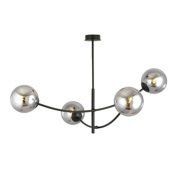 Nowoczesna lampa sufitowa szkło/metal 4-punktowa HUNTER 1100/4