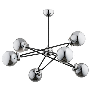 Dekoracyjna lampa 6-punktowa SAGITO 25616 CHROM