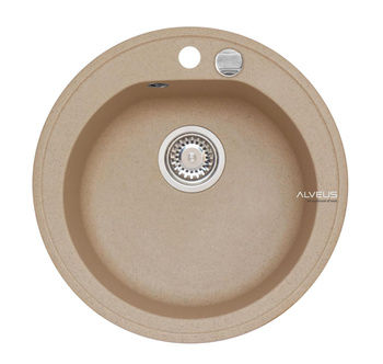 ALVEUS NIAGARA 10 POP-UP zlewozmywak granitowy beżowy  1121155