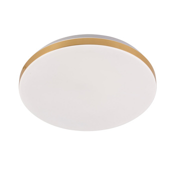 Plafon Babilon 33 cm złoty LED 4000K