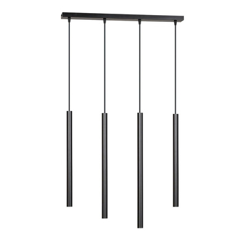 Lampy wiszące na listwie gwint G9 4x30W czarny 552/4 SELTER 4