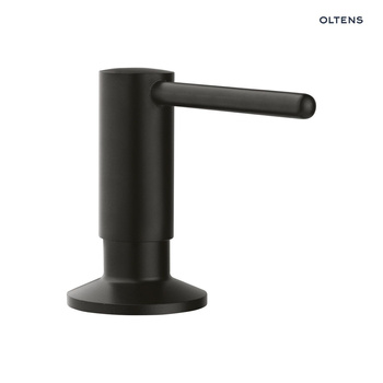 Oltens Lindals dozownik do płynu 300 ml czarny mat 75101300