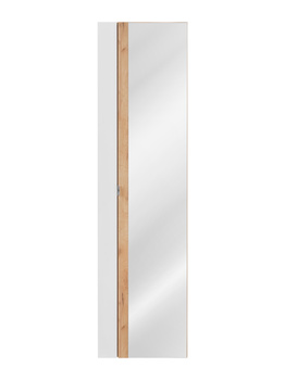 Szafka wysoka 1 drzwi CAPRI WHITE 803B FSC
