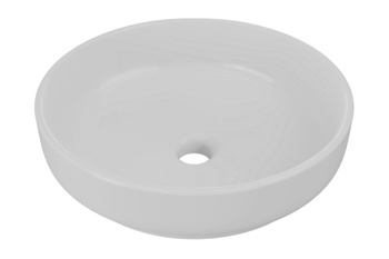 Umywalka nablatowa ceramiczna Jasny Beton 40cm RIVER 1 CONCRETE GREY MATT UN 40 ( E-6595 ) Comad