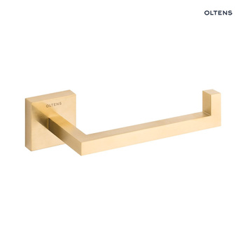 Oltens Tved uchwyt na papier toaletowy złoto szczotkowane 81105810